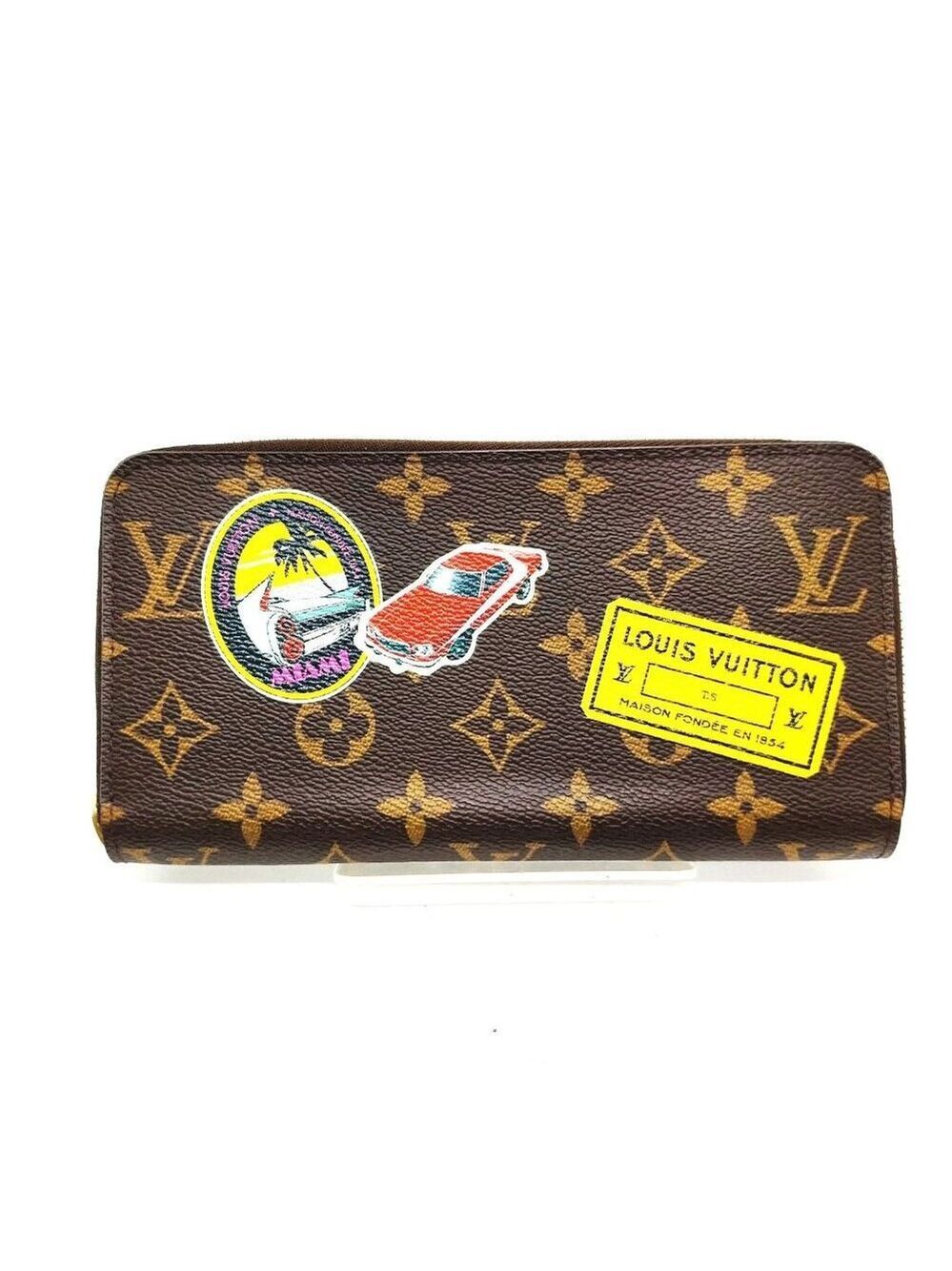 Louis Vuitton LV Long Wallet Brown Monogram 447-070425
